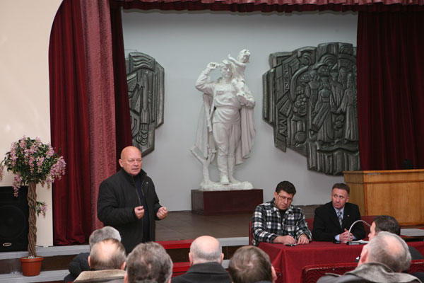 Президент Ассоциации КВОКУ Слободецкий Владимир Яковлевич говорил о задачах Ассоциации и текущем моменте